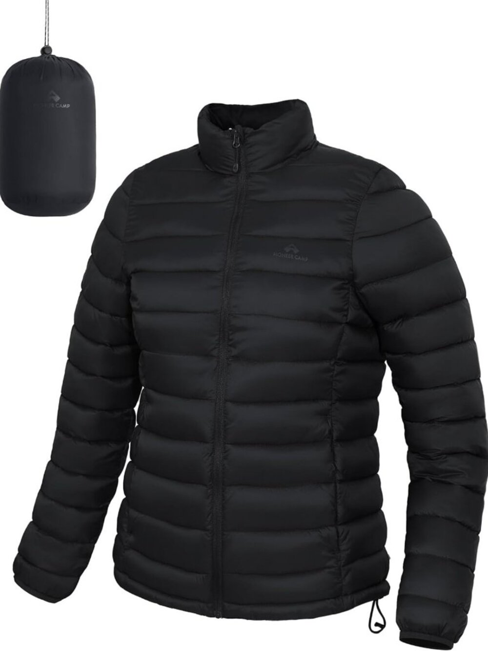 Lightweight Packable Puffer Jacket - Women's Winter Quilted Coat